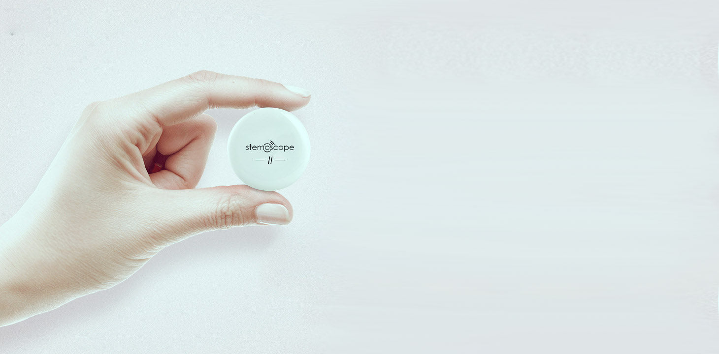 stemoscope ii is the bluetooth digital stethoscope designed for home users
