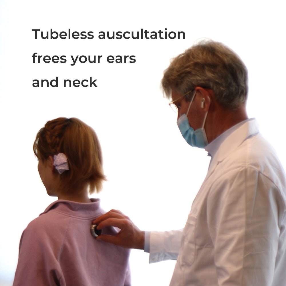 Stemoscope PRO, Professional smart wireless stethoscope – FDA cleared - stemoscope